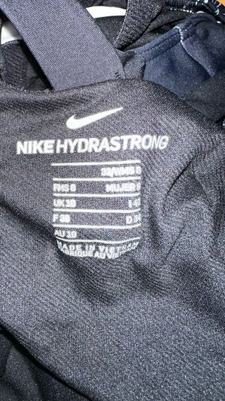 Bañador Nike Negro Mujer