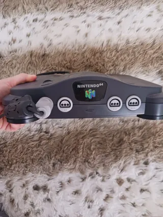 Nintendo 64 + Mando + 4 Juegos: Zelda, Mario, Star