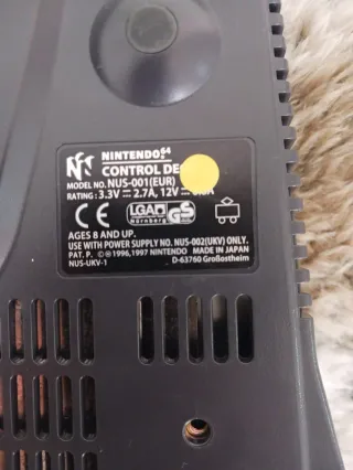 Nintendo 64 + Mando + 4 Juegos: Zelda, Mario, Star