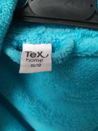 Albornoz infantil azul