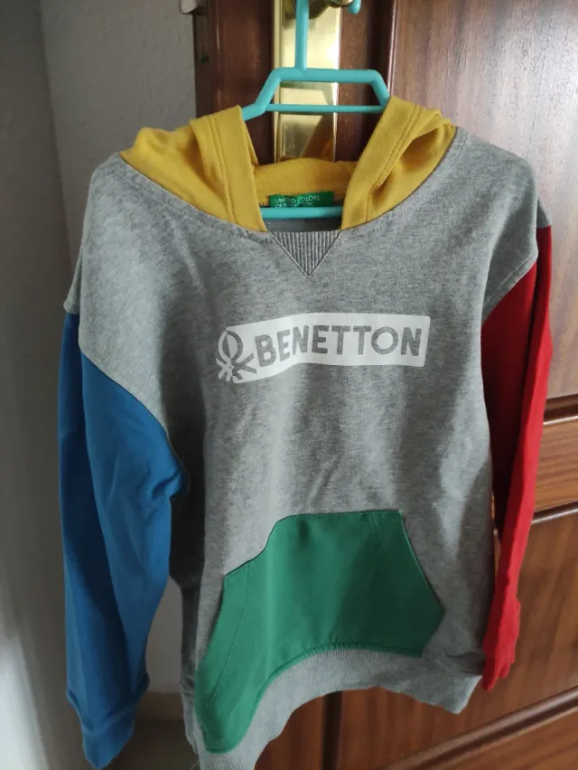 Sudadera niño Benetton colores