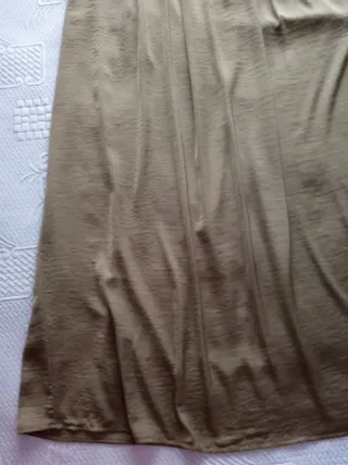 Falda Promod Caqui Talla Única