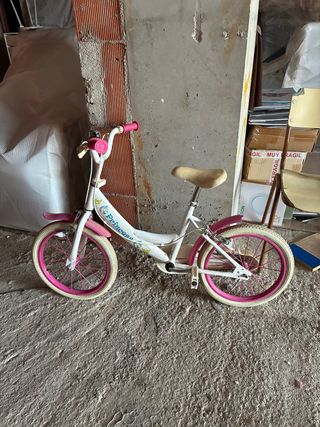 Bicicleta infantil niña