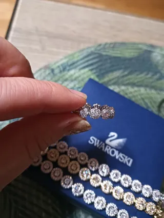 Anillo inspiración Swarovski Angelic Plata