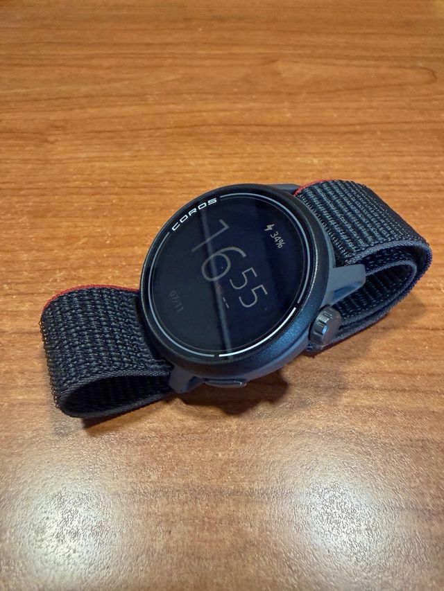 Reloj Coros Pace 3 Negro/Rojo
