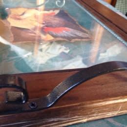 Vassoio decorativo con angelo