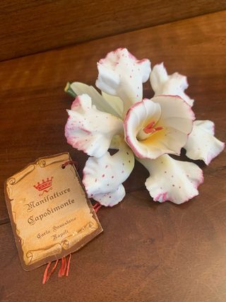 Manifatture Capodimonte Fiori Ceramica