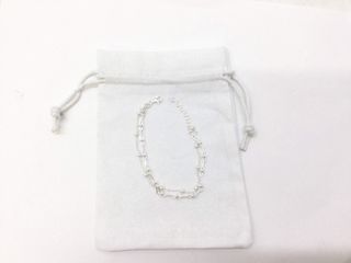pulsera plata 925mm con piedra con perla