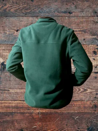 Chaqueta polar Nike verde térmica