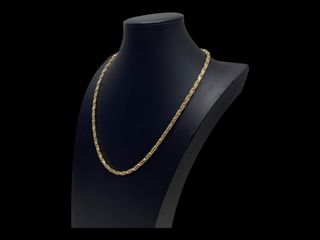 cadena oro 18k 30cm