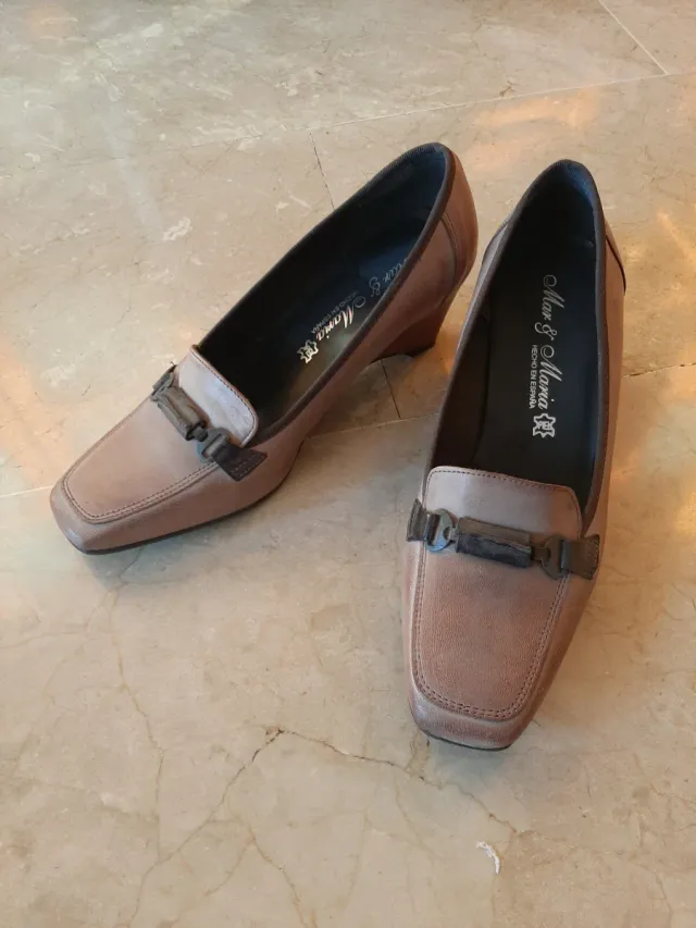 Zapatos tacón piel Talla 38