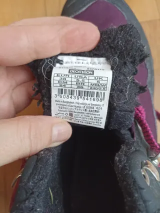 Botas de montaña Quechua T-38