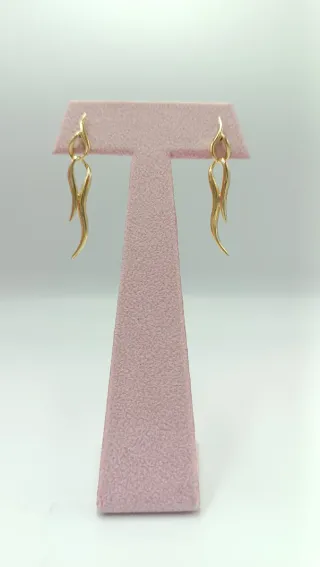Pendientes de oro de 18kt.