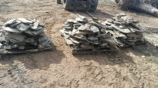 Piedras de pizarra para decoración