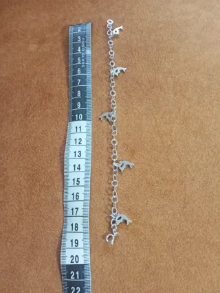 Pulsera Plata 925 Delfines