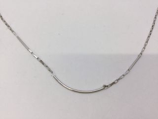 cadena plata 925mm 22cm