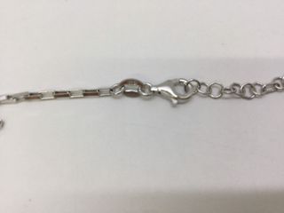 cadena plata 925mm 22cm