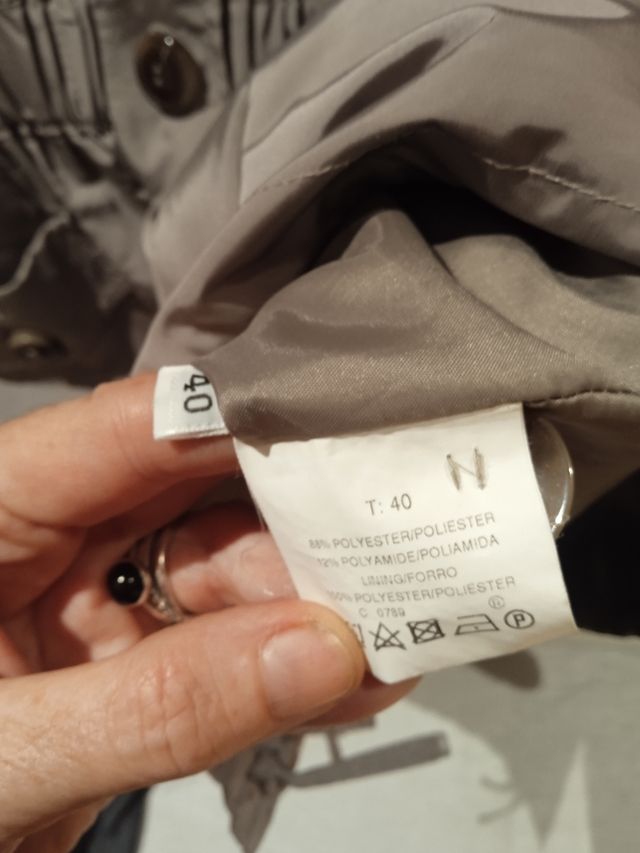 Gabardina Parka cold Alaska.