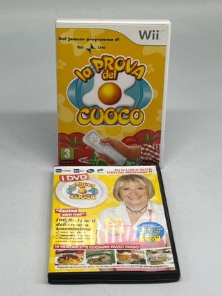 Videogioco La prova del Cuoco Nintendo Wii G866 +