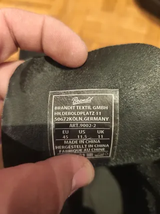 Botas Brandit Phantom 10 ojales punta acero