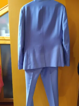 Traje juvenil azul