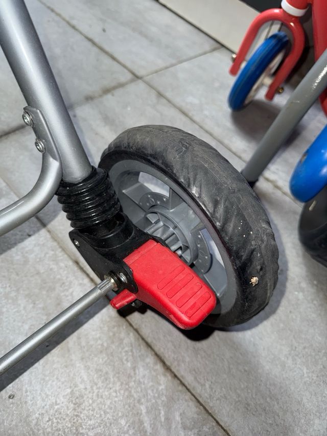 Sillita paseo gemelar azul