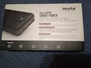 Batería Externa Imuto 27000mAh USB-C PD 45W