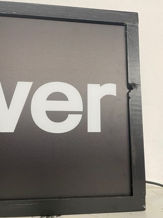 Insegna luminosa MPower BMW