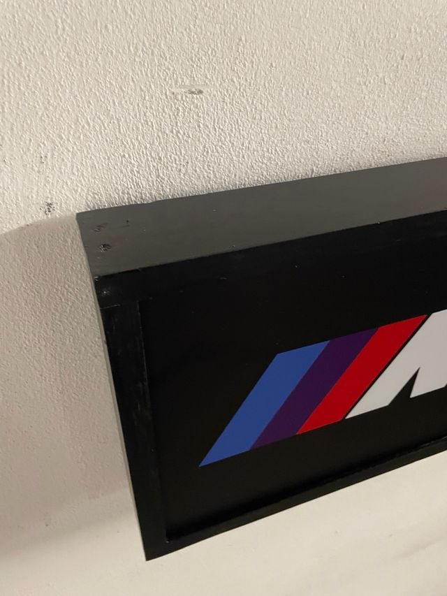 Insegna luminosa MPower BMW