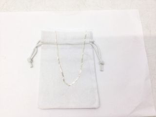 cadena plata 925mm 25cm