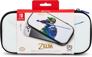 Funda Zelda Link Nintendo Switch Blanca