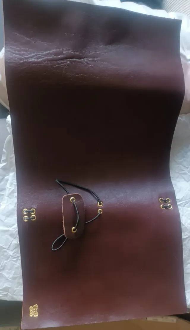 Funda Travelerbook Piel auténtica color Marrón