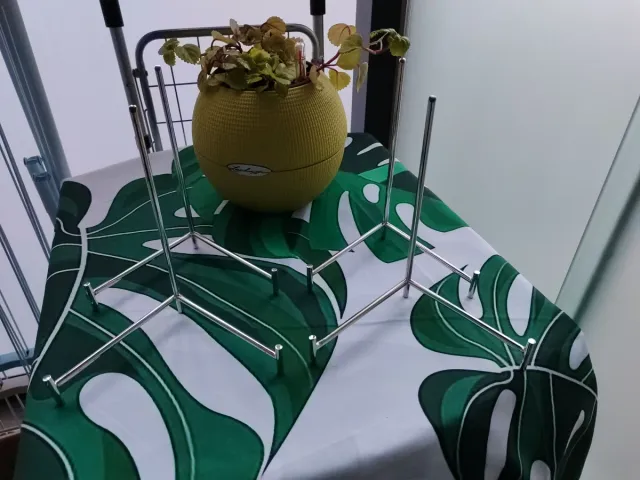 Set 4 Sujeta Platos Plateados