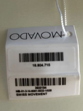 Reloj Movado Señora Nuevo con Etiquetas