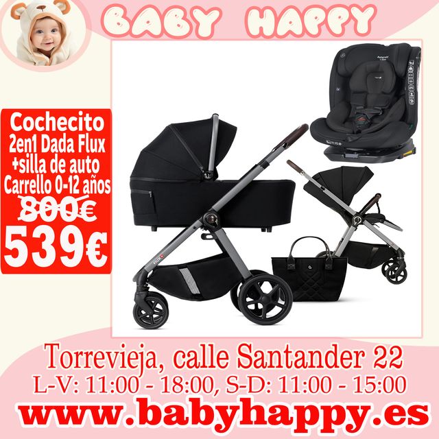 Pack: Cochecito 2 en 1 Dada+ Silla de auto. Nuevo