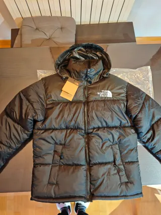 Chaqueta The North Face 700 Negra con capucha