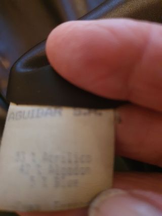 Abrigo marrón pelo talla 48