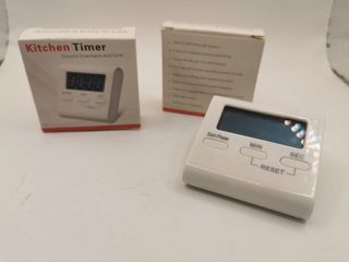 Confezione di 2 Timer da Cucina Digitali Nuovi