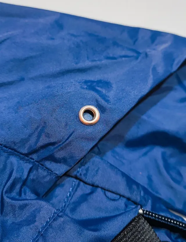 Casaco de chuva azul 9/12 meses