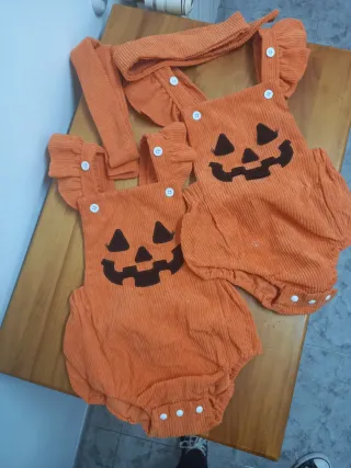 2 Disfraces de Calabaza Bebé