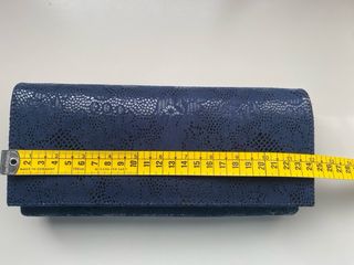 Cartera de fiesta azul