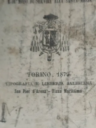 Dottrina Cristiana Torino 1879