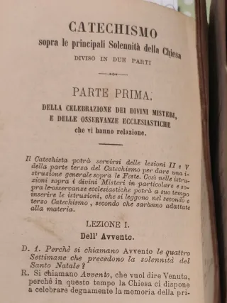 Dottrina Cristiana Torino 1879