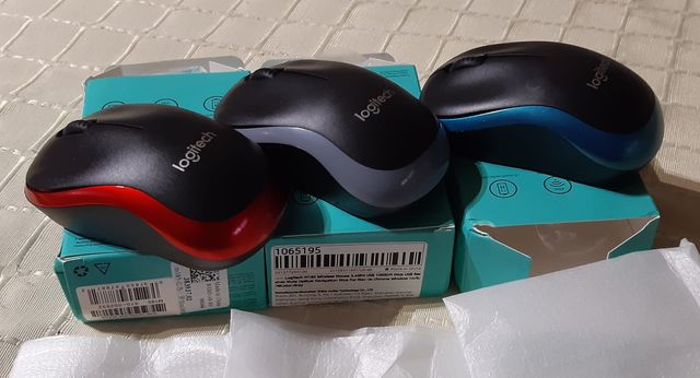 Ratón inalambrico Logitech M185 para ordenador.