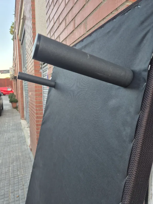 Somier Base Tapizada Negra