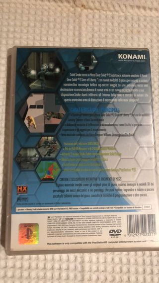 Metal Gear Solid 2: Substance PS2 - Edizione da Co