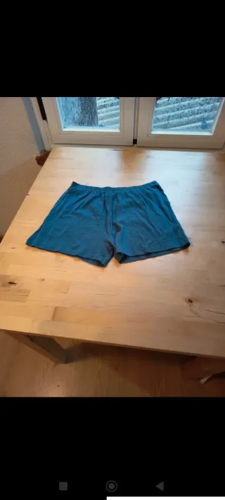 Pantalón corto algodón niño T.12