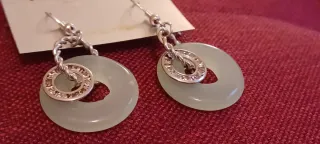 Parure verde menta nickel free