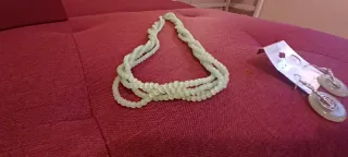 Parure verde menta nickel free