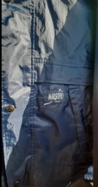 Giacca antivento uomo blu